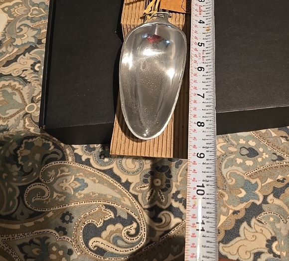 Silver Metal Ice Scoop with Deer Handle - Picture 6 of 6